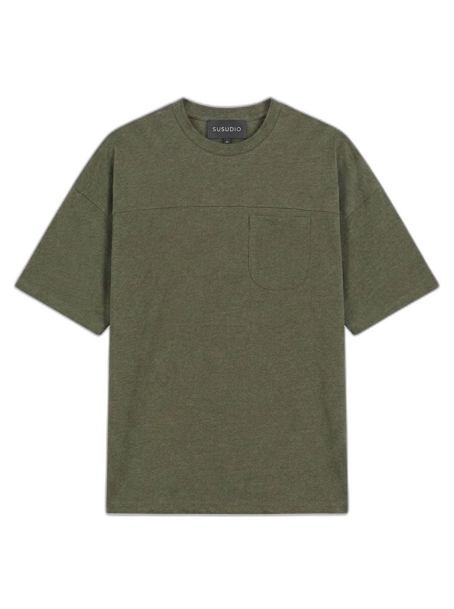 SSD-765 Piqué Basic Tee — vooraanzicht