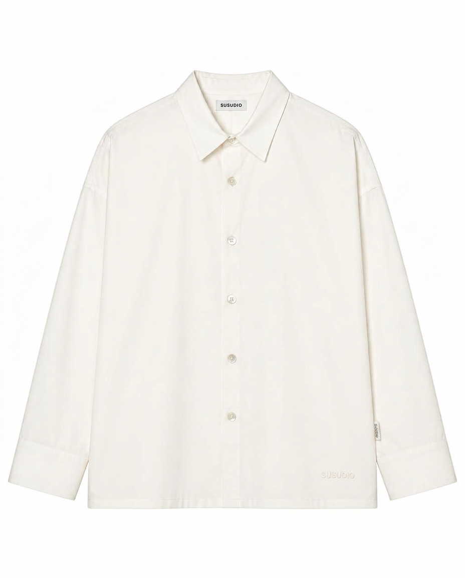 SSD-910 Boxy Poplin Shirt