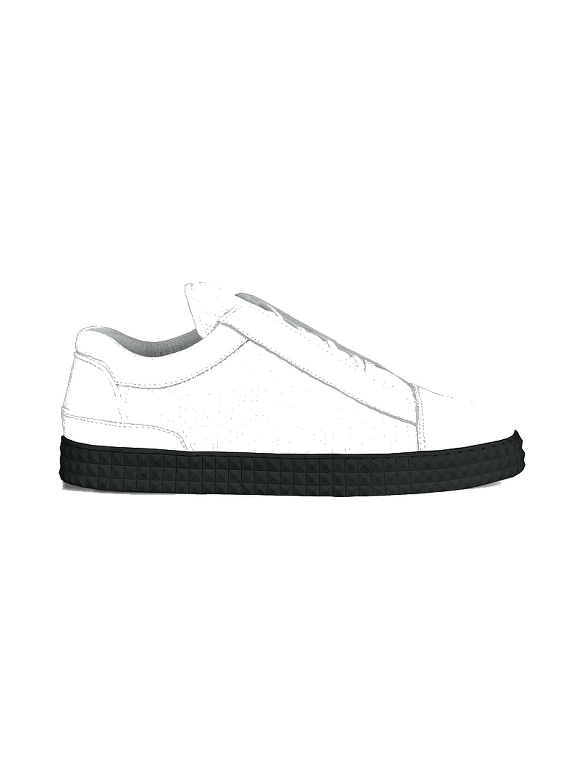 SSD-SISR Lowtop Signature Sneaker — beeld 1