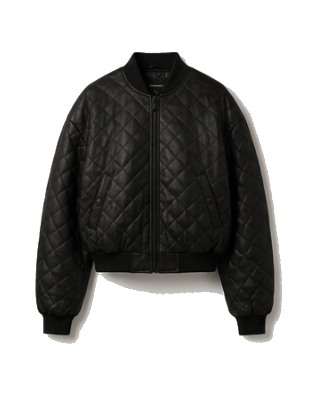 SUSUDIO WOMEN Diamond Leather Jacket — vooraanzicht