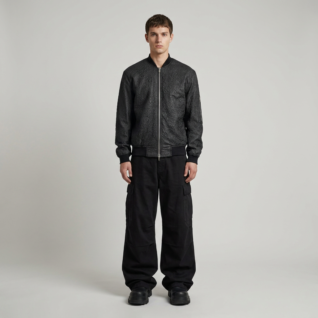 Model draagt jacket