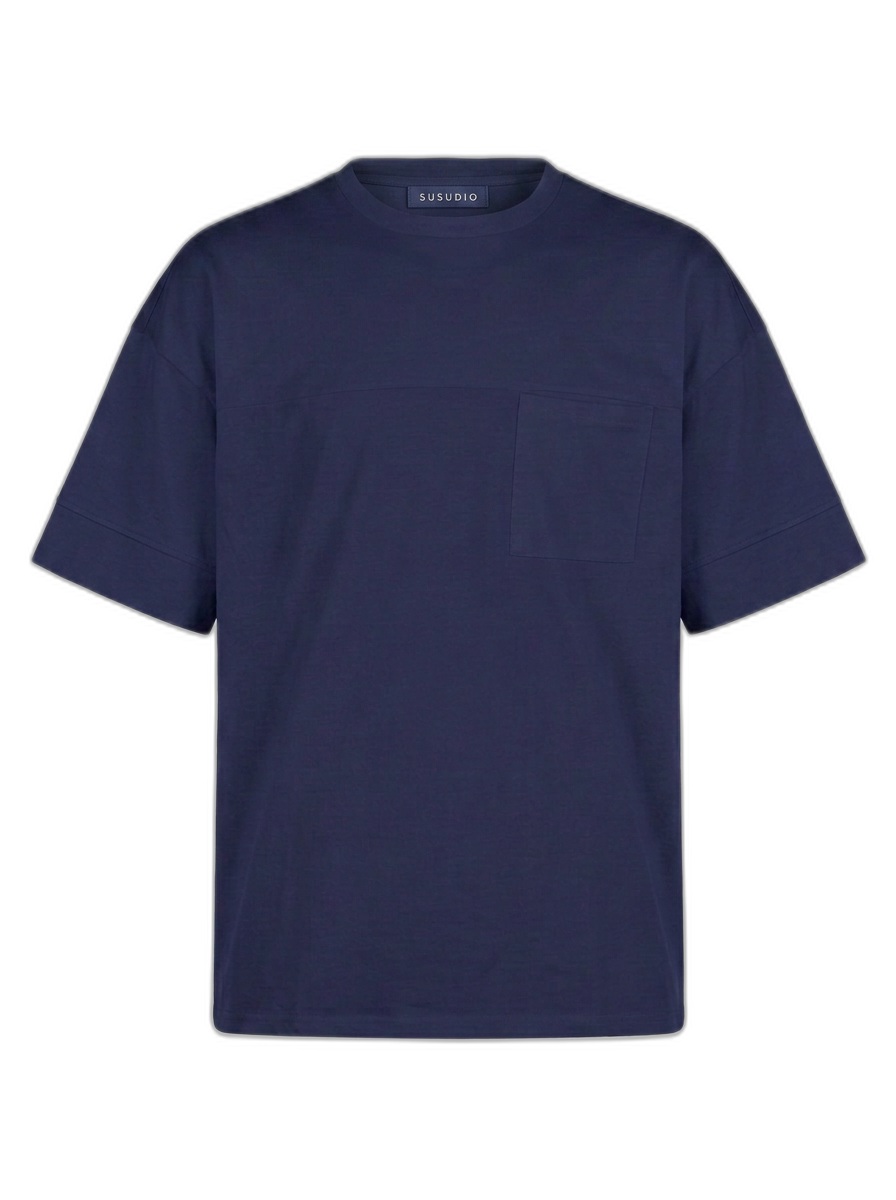 SSD-457 Long Tee Diagonal Front Cut — vooraanzicht