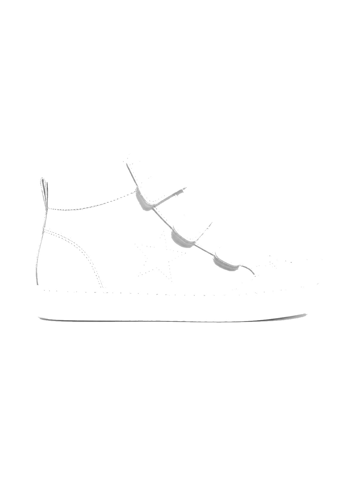 SSD-H3SR High Top Star White