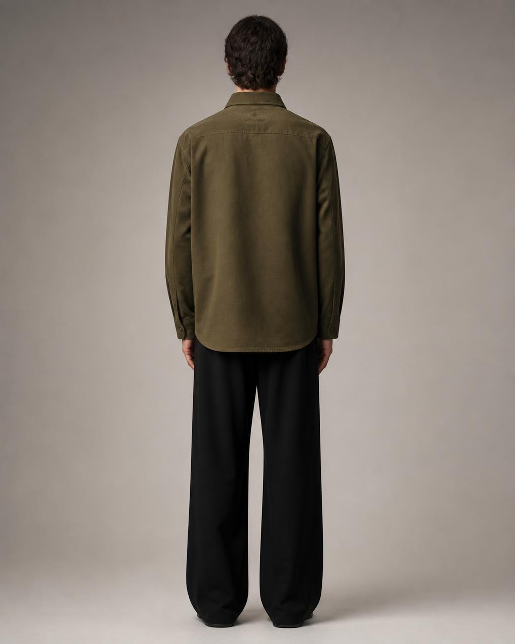 SSD-935 Utility Overshirt — Model — back