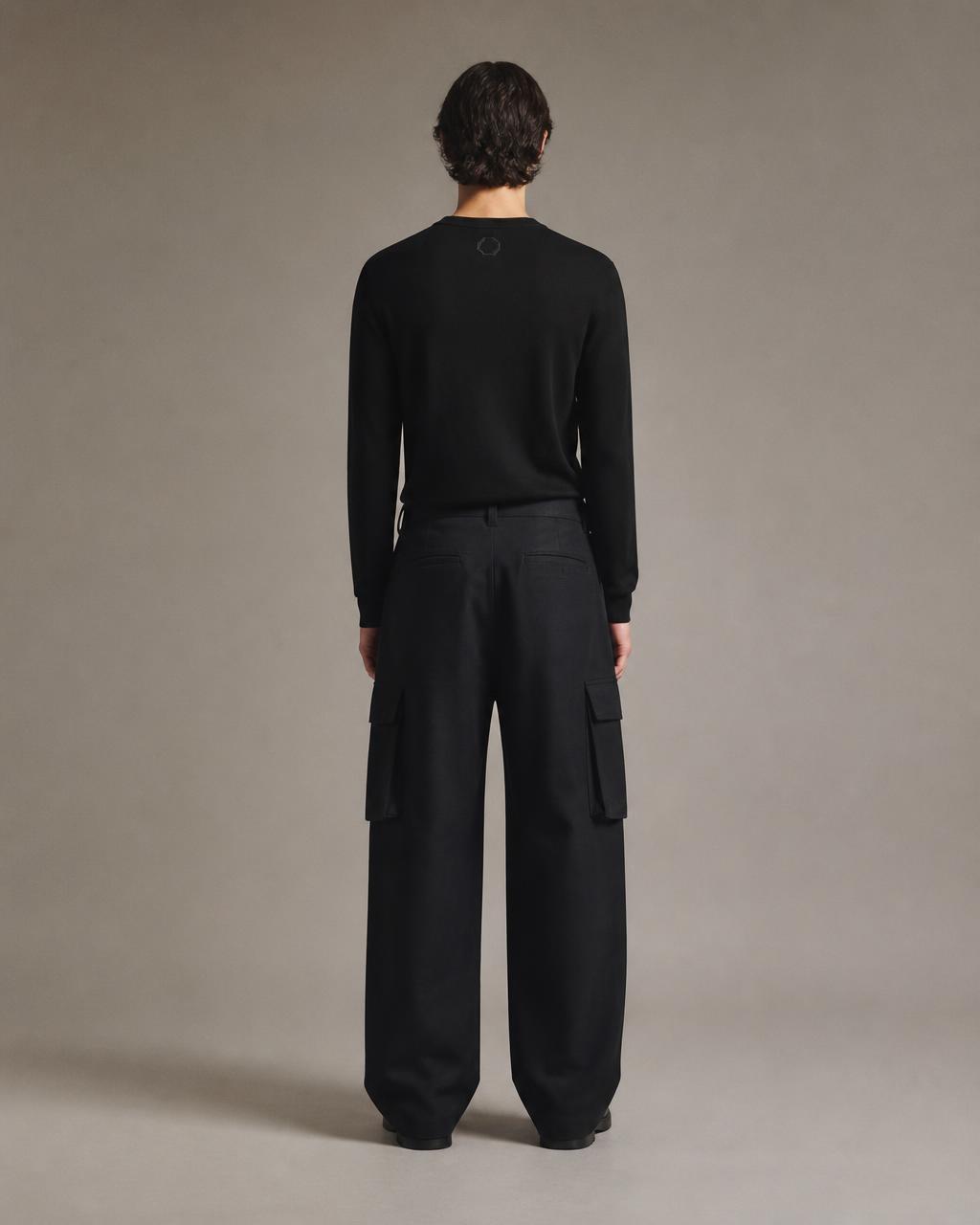 SSD-937 Wide Cargo Pant — Model — back