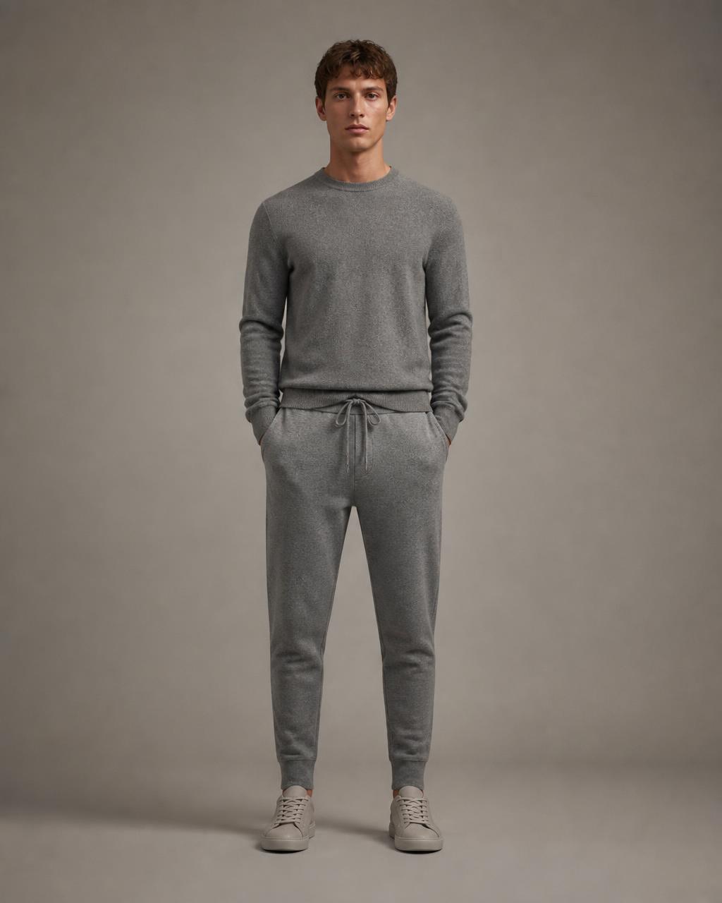 SSD-938 Washed Sweatpant — Model — front
